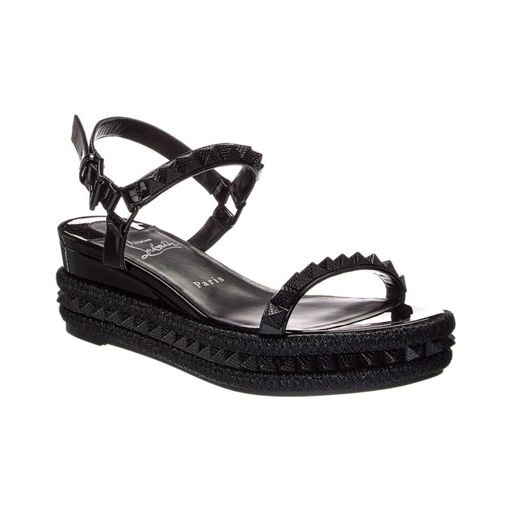 Christian Louboutin Pyraclou 60 Patent Sandal